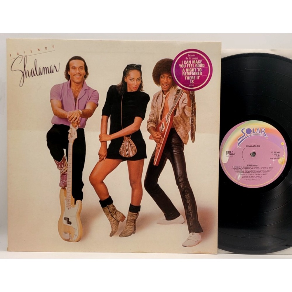 Shalamar - Friends - Soul Funk Pop LP Record Solar